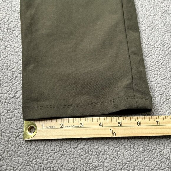 Lululemon Pants Mens 32 Green Commission Classic Tapered Stretch ABC Travel Work - Picture 12 of 12